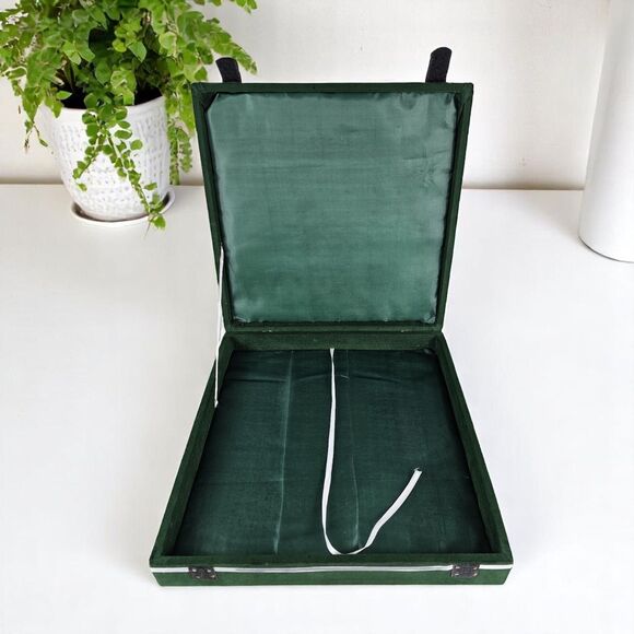 12" Marble Chess Board, velvet box, stone chess board, Fathers Day Gift for him - Picture 10 of 13